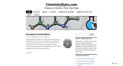 Desktop Screenshot of chemistrybytes.com